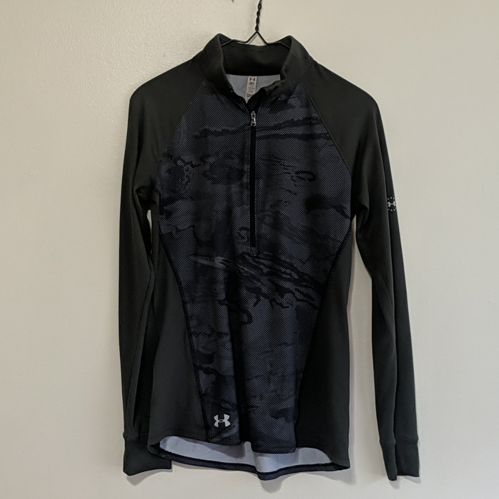 1/2  zip heat gear